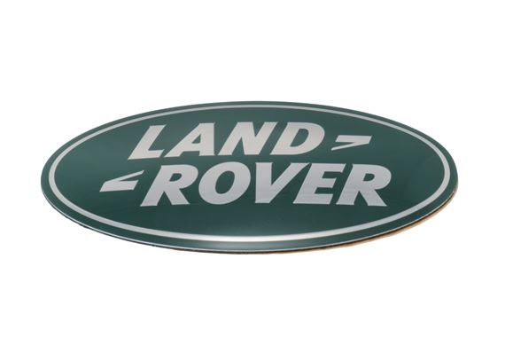 Front Badge - Land Rover Oval - Gold on Green - LR023285 - Genuine